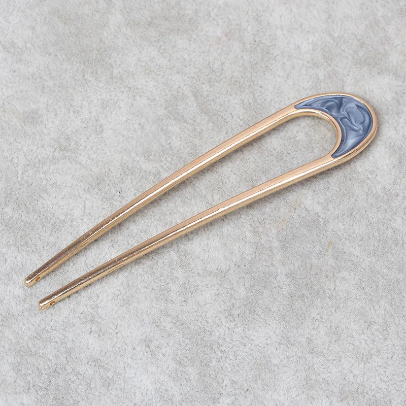 Glam Hairpins Korean U-shaped Metal - 27 Trendstore