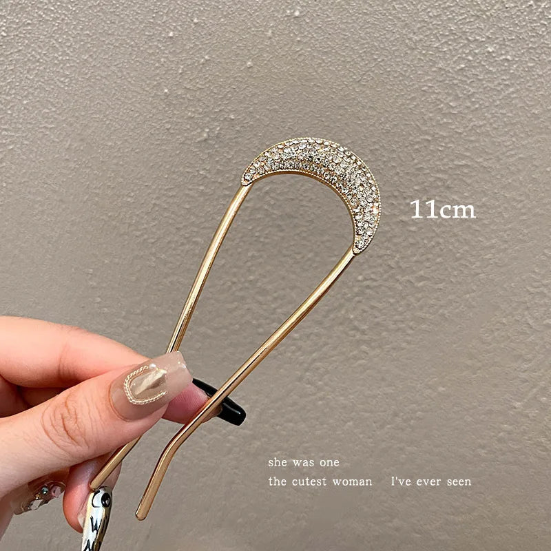 Glam Hairpins Korean U-shaped Metal - 27 Trendstore