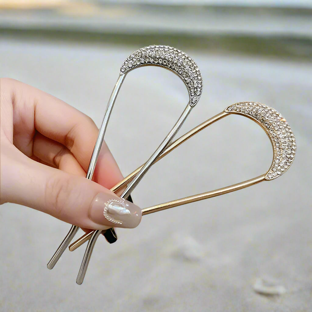 Glam Hairpins Korean U-shaped Metal - 27 Trendstore